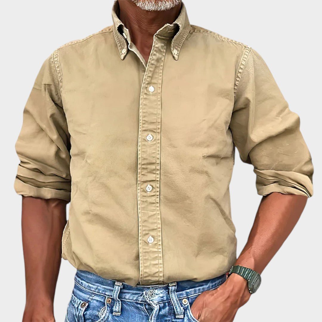 Ralf™ | Camiseta de manga larga sin arrugas