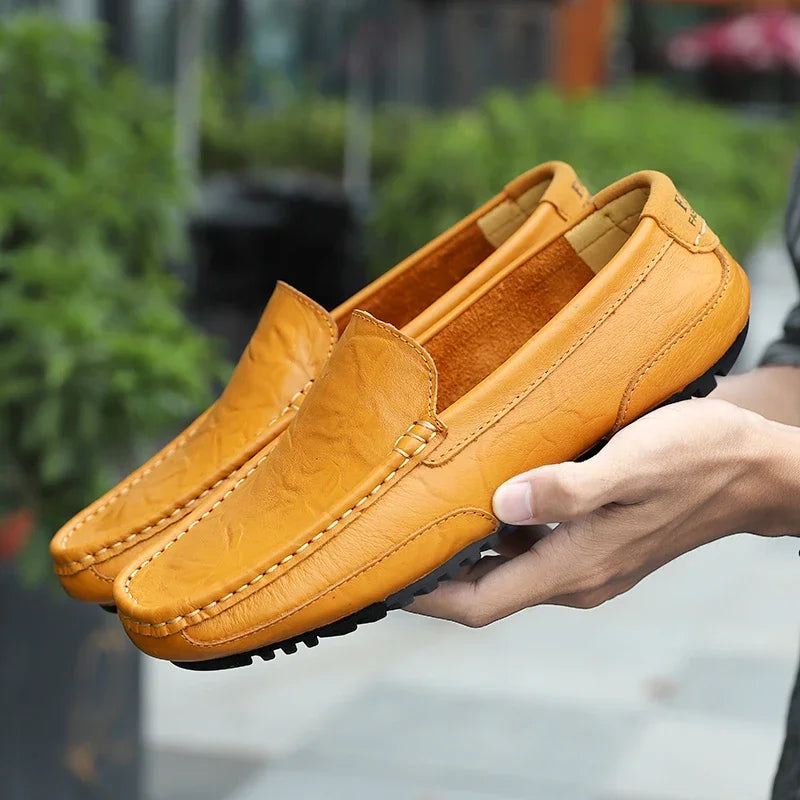 Mocasines de cuero vintage