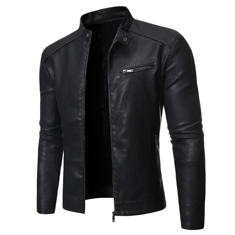 Luis™ | Chaqueta de Cuero Elegante